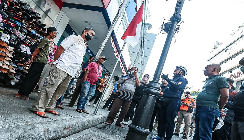  PKL di Kawasan Alun-alun Bandung Mulai Menjamur, Siap-siap Ditertibkan
