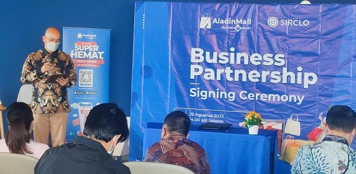 Resmi Kerja Sama dengan SIRCLO, AladinMall Siap Perluas Penetrasi Pasar
