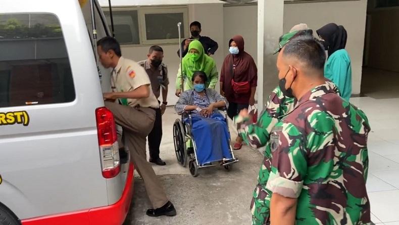 38 Hari Dirawat di Rumah Sakit, Istri Kopda Muslimin Diperkenankan Pulang