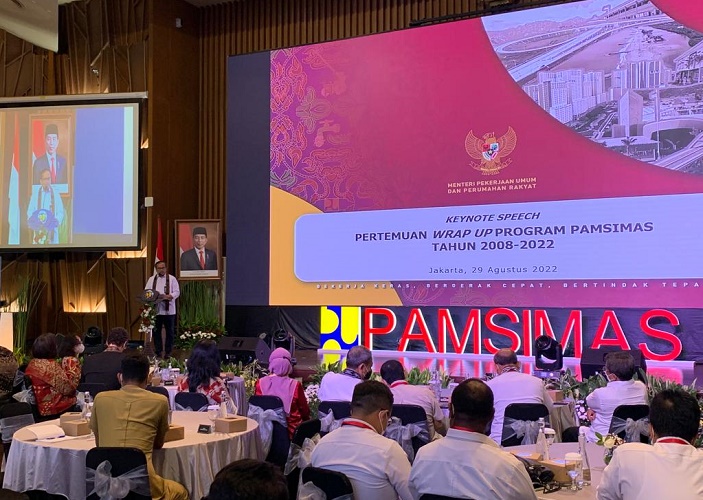 Pertemuan Wrap Up Program Pamsimas Tahun 2008-2022