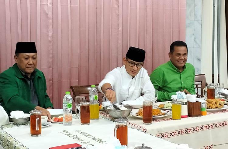 Silaturahmi dengan DPW PPP DIY, Sandiaga Uno Diundang Sebagai Sahabat
