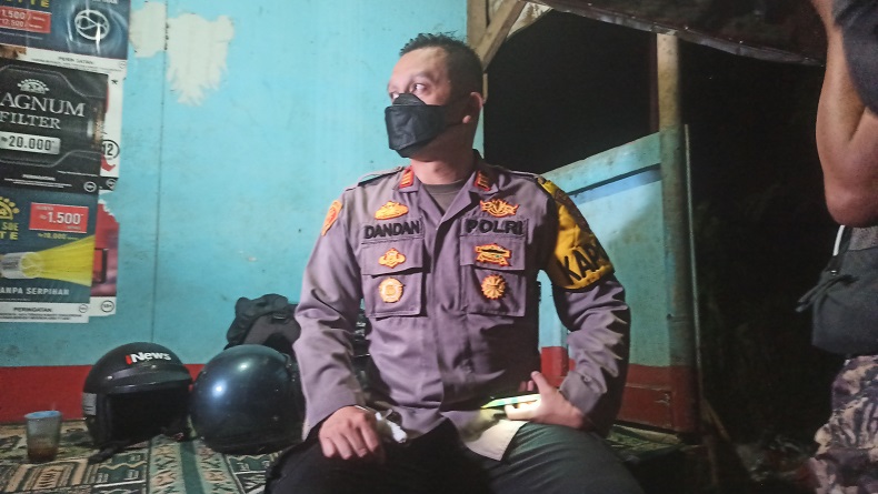 Kasus Pembunuhan Perangkat Desa, Kapolsek Nyalindung Sukabumi Terkena Sabetan Golok Massa