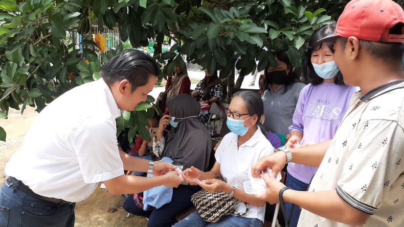 Perindo Berikan Layanan Kesehatan Gratis di Bangka, Warga: Kami Sangat Merasa Terbantu