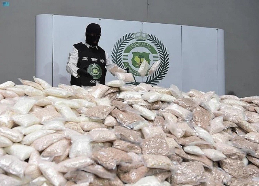 Arab Saudi Sita Narkotika Senilai Rp15 Triliun, Penggerebekan Terbesar di Negara Itu