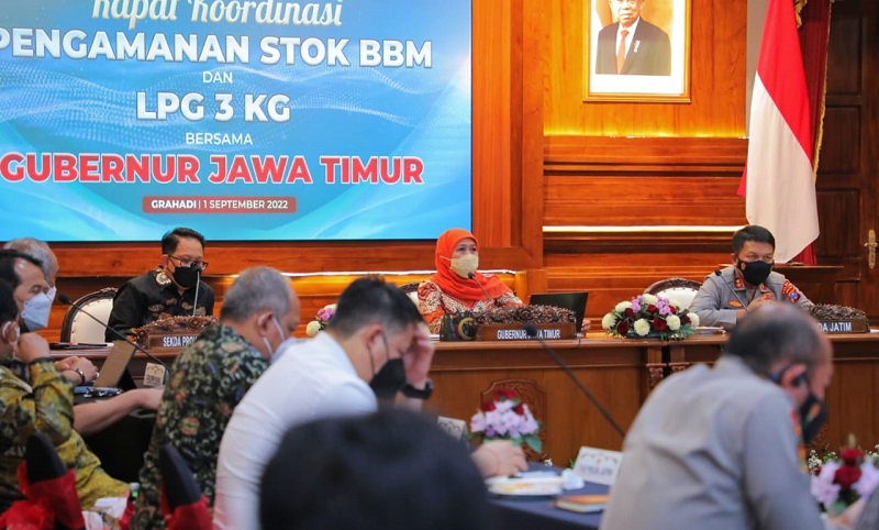 Stok BBM dan Elpiji 3 Kg Aman, Gubernur Khofifah Minta Masyarakat Tak Panic Buying