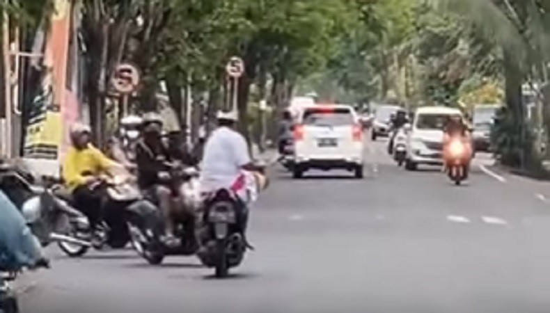 Tabrakan Motor Penyebab Awal Pria di Bali Ngamuk hingga Tusuk Pengendara