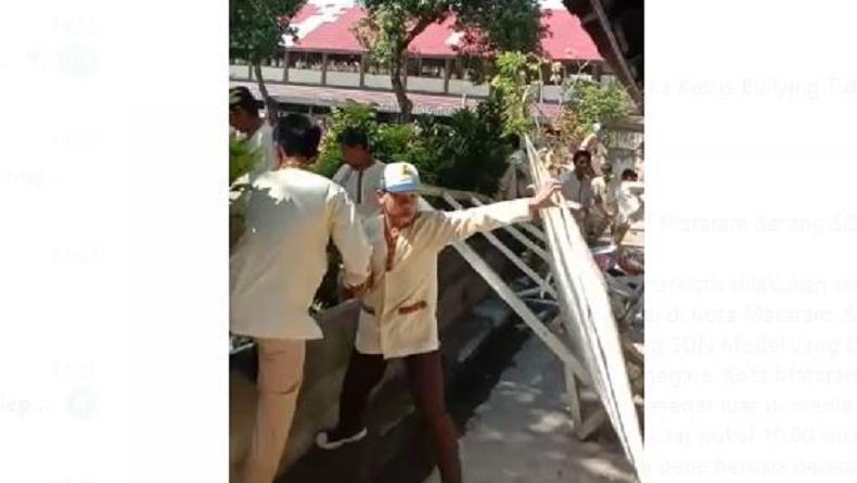 Viral Puluhan Siswa SMP Serang SD di Mataram, Orang Tua Murid : Seram Lihat Videonya