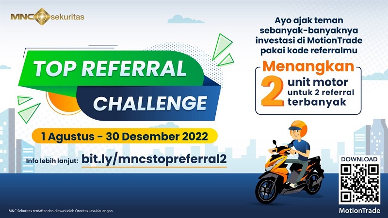Siap-siap Dapat Motor Baru dari Top Referral Challenge di Aplikasi MotionTrade!