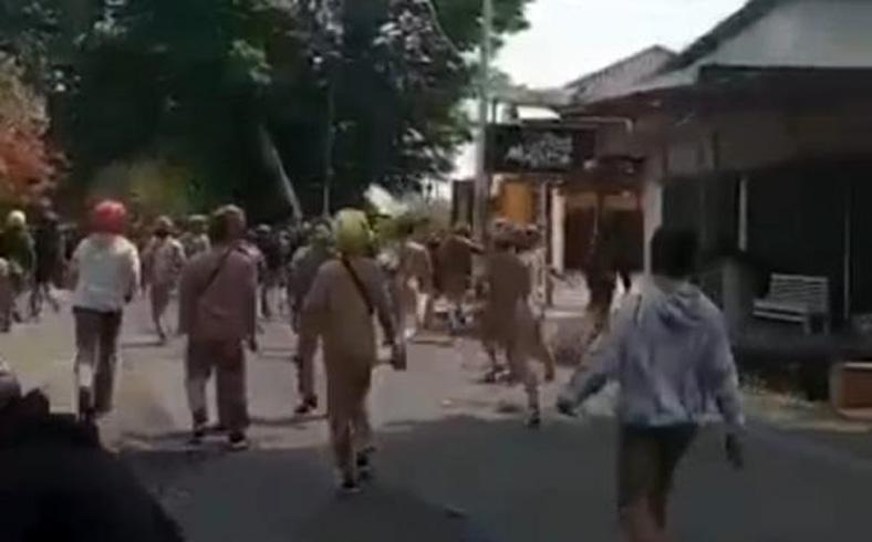  Tawuran Antarpelajar SMK di Karanganyar, 1 Siswa Luka Terkena Lemparan Batu