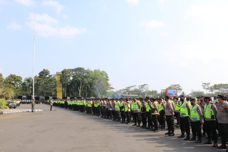 Ratusan Polisi Dikerahkan dan Siap Amankan Konferensi OKI di Bandung