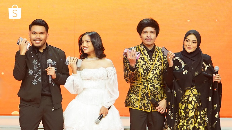 Duet Kompak Pasangan Selebriti Ini Bawa Keceriaan di TV Show Shopee 9.9 Super Shopping Day!