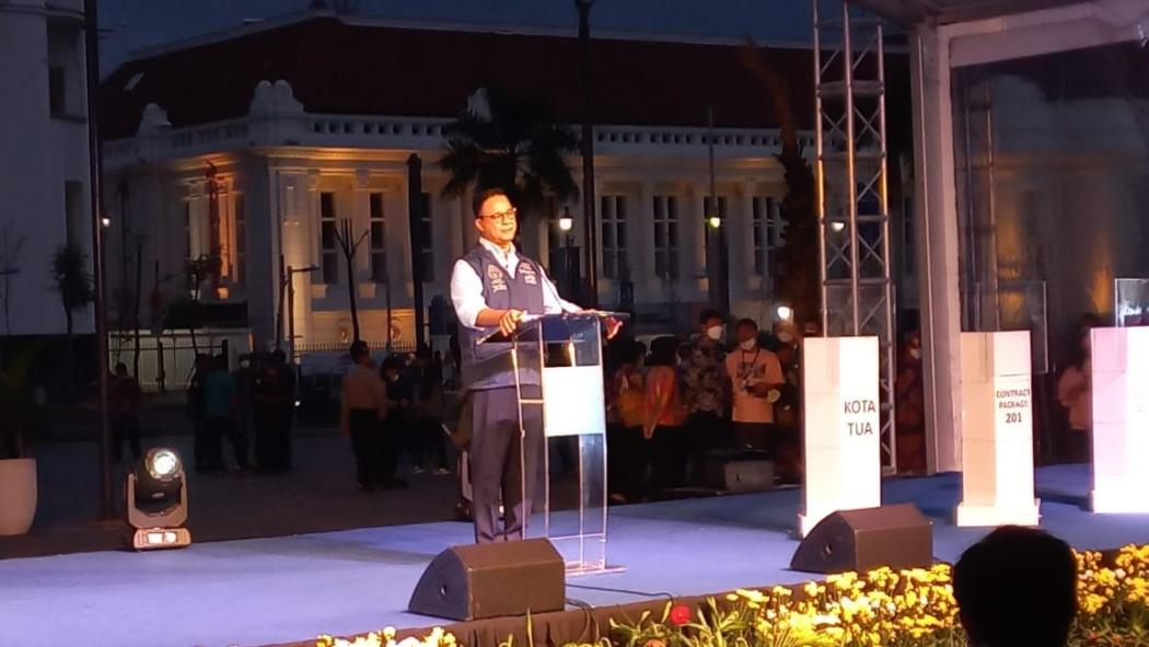 PSSI Batalkan FIFA Matchday di JIS, Anies: Saya Cuma Senyum Aja 