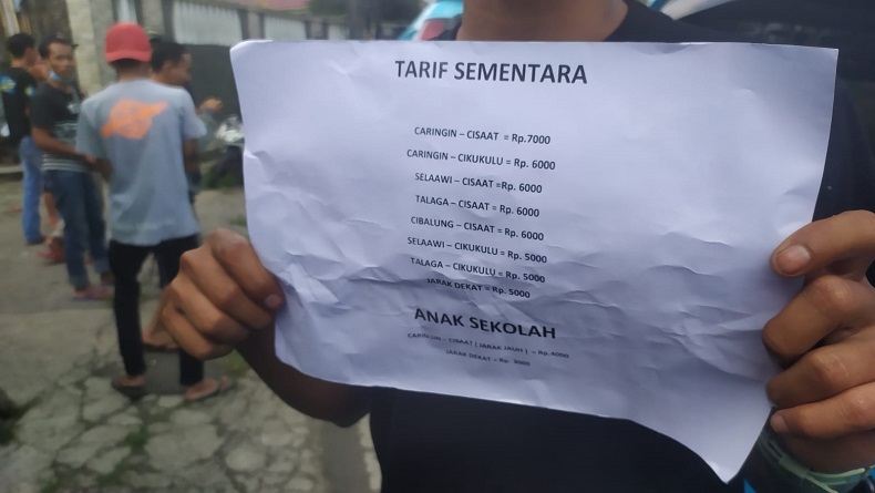 Kadishub Sukabumi Ancam Cabut Izin Trayek Angkot jika Sopir Naikkan Tarif Tidak Wajar
