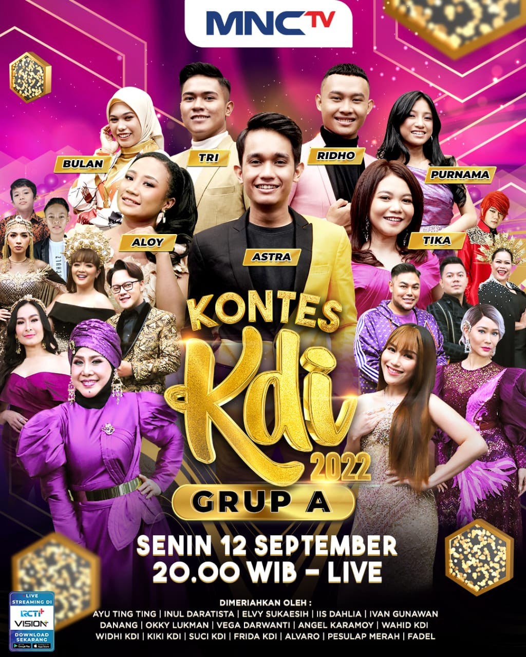 Besok Kontes KDI 2022 Dimulai! Yuk Kenalan Lebih Dekat dengan Peserta Group A 