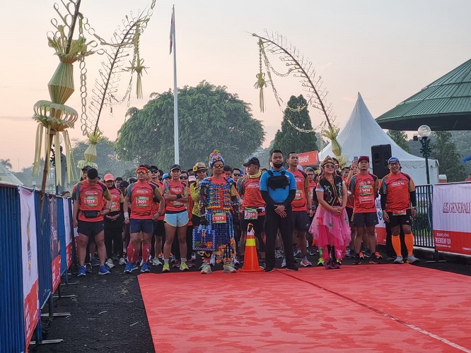 Borobudur Marathon Friendship Run Menyapa Runners Ibu Kota