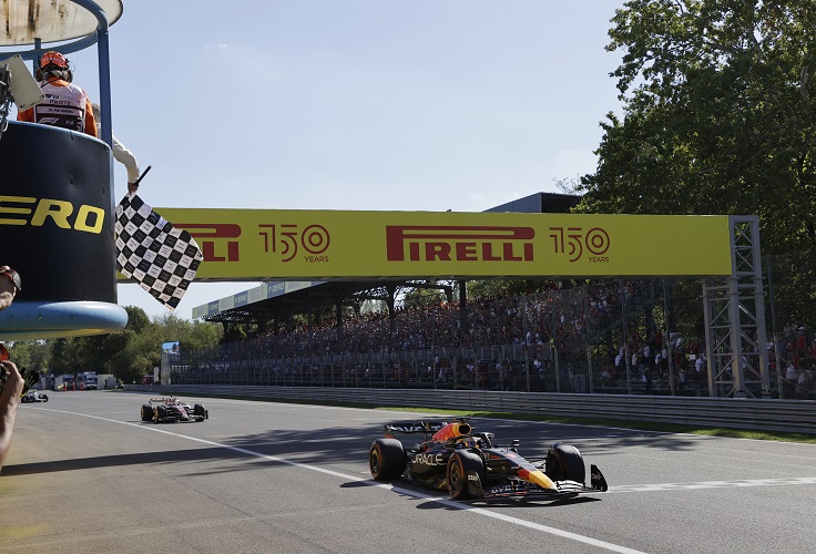 Hasil F1 GP Italia 2022: Max Verstappen Juara, Nyck de Vries 10 Besar