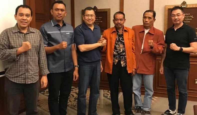 Hary Tanoe Bertemu Pedagang Mie dan Bakso : Mudah-mudahan Banyak Kegiatan yang Dapat Disinergikan    