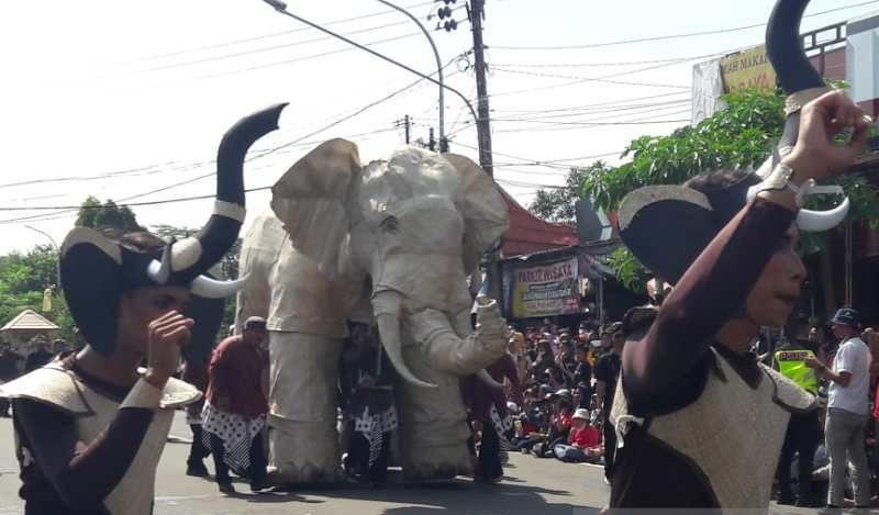 Meriah, Kirab Budaya G20 Diikuti Ribuan Warga 20 Desa di Borobudur