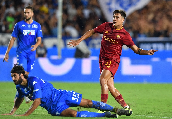 Hasil Empoli Vs AS Roma: Dybala Tunjukkan Magisnya, Giallorossi Bungkam Tuan Rumah