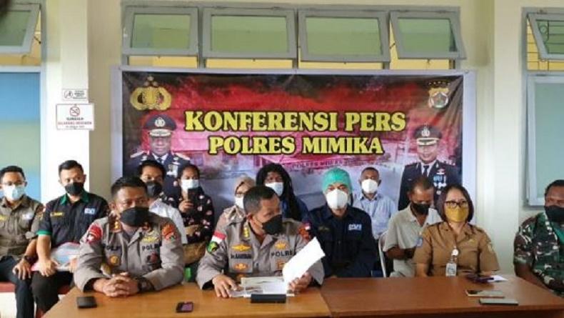 Tim Gabungan Polres Mimika Tangkap DPO Kasus Mutilasi di Timika