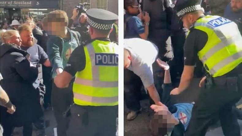 Polisi Tangkap Pria Skotlandia gegara Cela Pangeran Andrew saat Peti Ratu Elizabeth Dibawa 