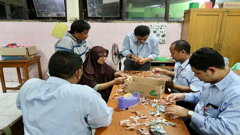 BI Solo Bantu Rekonstruksi Uang Samin Rp50 Juta yang Dimakan Rayap, Segini yang Bisa Diganti