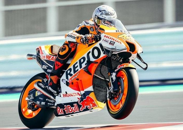 Hasil FP2 MotoGP Jepang 2022: Marc Marquez Tercepat! Quartararo Dibuat Sulit Trek Basah