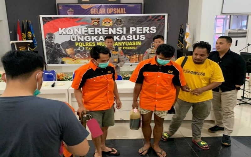 3 Penambang Minyak di Muba Ditangkap Polisi, Pemilik Sumur dan Lahan Masih Dikejar