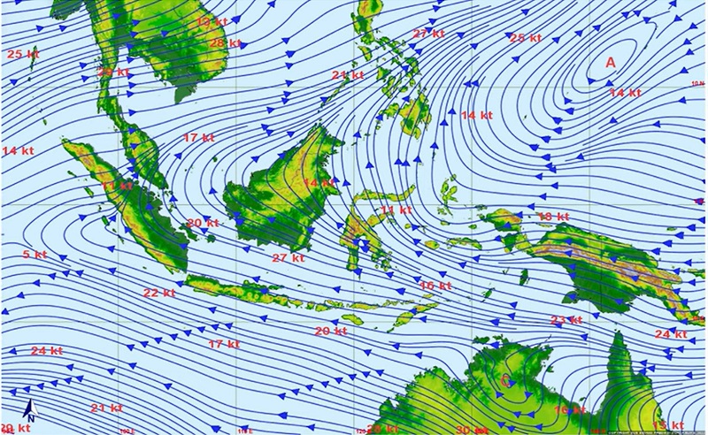 Tiga Siklon Tropis Muncul di Samudra Pasifik, Ini Dampaknya terhadap Cuaca di Indonesia