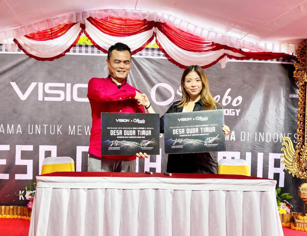 Vision+ Resmi Kerja Sama dengan Saebo Technology, Dukung Masyarakat di Era 5.0