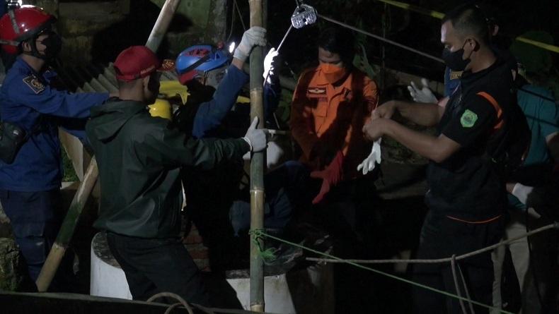 Subang Gempar, Kakek Ditemukan Tewas di Dalam Sumur, Evakuasi Berlangsung 4 Jam