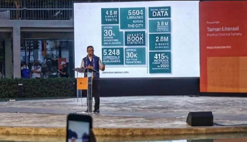 Gubernur Anies Akui sedang Panen Peresmian Proyek Jakarta Jelang Purna Tugas