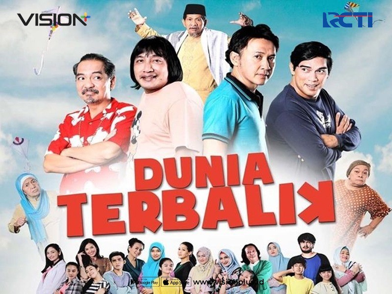 Jangan Lewatkan Hiburan Segar Bagi yang Butuh Komedi, Tonton Dunia Terbalik di Vision+