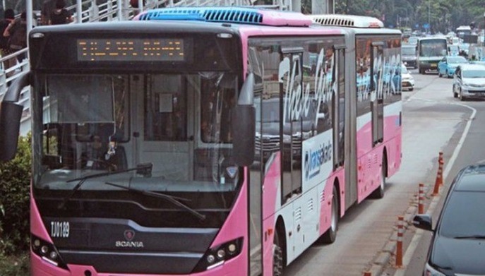 Transjakarta Tambah 10 Armada Pink Khusus Perempuan Cegah Pelecehan di Dalam Bus
