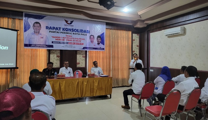 Perindo Palu Rapatkan Barisan Jelang Verifikasi Faktual