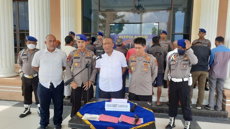 Kerap Minta Uang Parkir Lebih dari Tarif Normal, 10 Preman Pasar Disikat Polisi