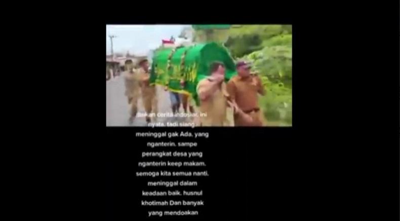 Viral Perangkat Desa di Kediri Ramai-ramai Antar Jenazah ke Pemakaman, Ternyata Ini Alasannya