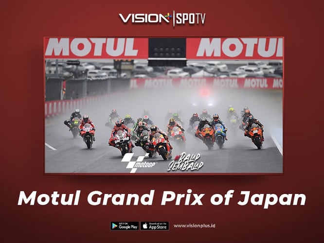 Jadwal Lengkap MotoGP Jepang 2022, Live di Vision+