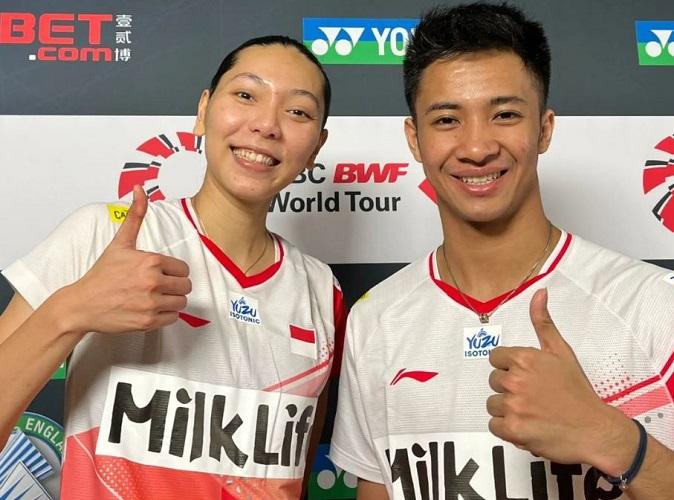 Hasil Vietnam Open 2022: Dejan/Gloria ke Perempat Final usai Libas Duo Singapura