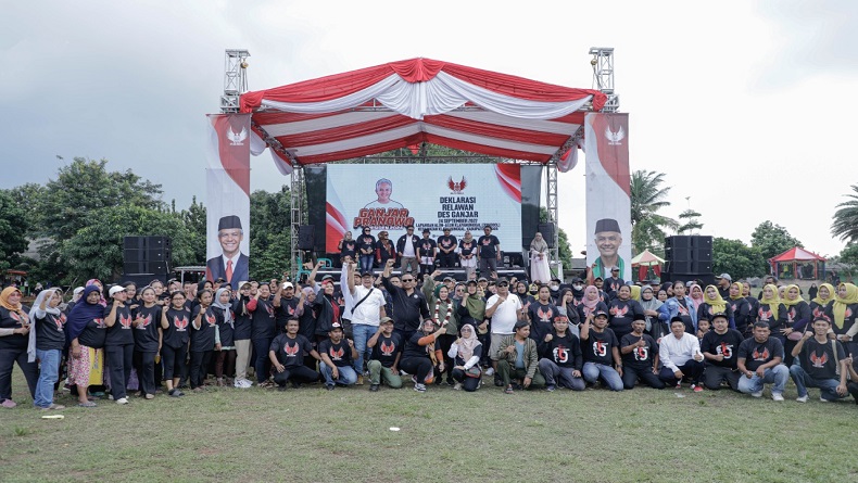 Dinilai Aksinya Nyata Sejahterakan Desa, Ratusan Warga Bogor Dukung Ganjar Presiden