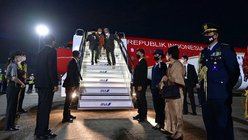 Wapres Ma'ruf Amin Tiba di Jepang, Bakal Hadiri Pemakaman Mantan PM Shinzo Abe