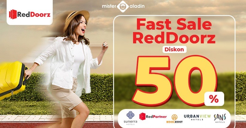 Cuma 3 Hari! Nginep di RedDoorz Bisa Dapat Diskon 50%, Buruan Kejar Promonya di Sini