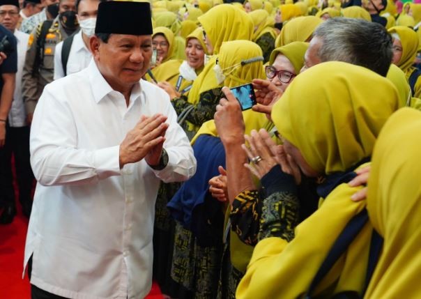 Selalu Moncer dalam Survei, Relawan Prabowo di Jatim Terus Bermunculan Deklarasi Dukungan