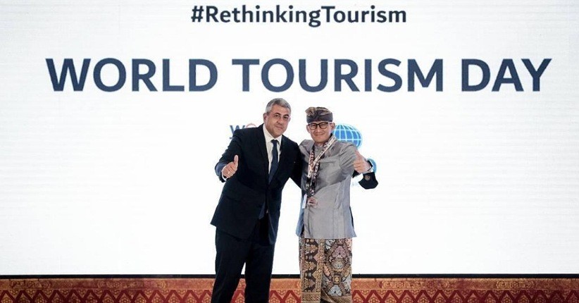 Jadi Garda Terdepan Transformasi Pariwisata, Sandiaga Uno: Bali Tuan Rumah Rayakan World Tourism Day 2022