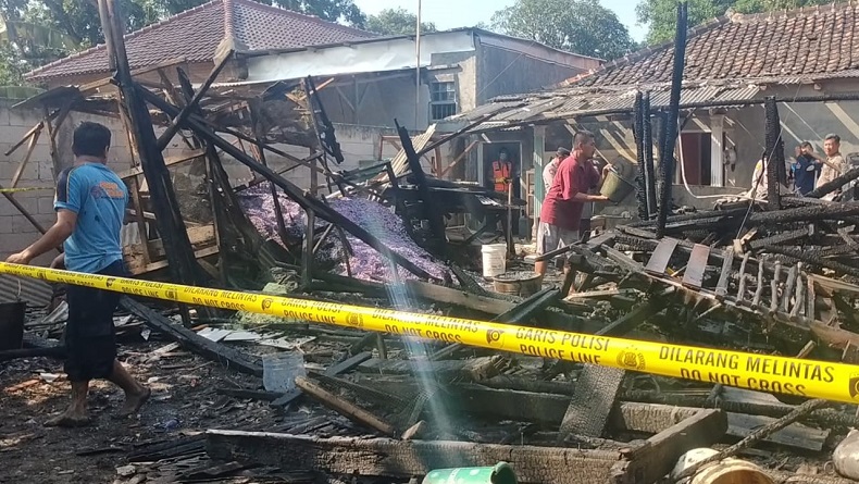 Gudang Petasan di Jatibarang Indramayu Terbakar, Pemilik Tewas