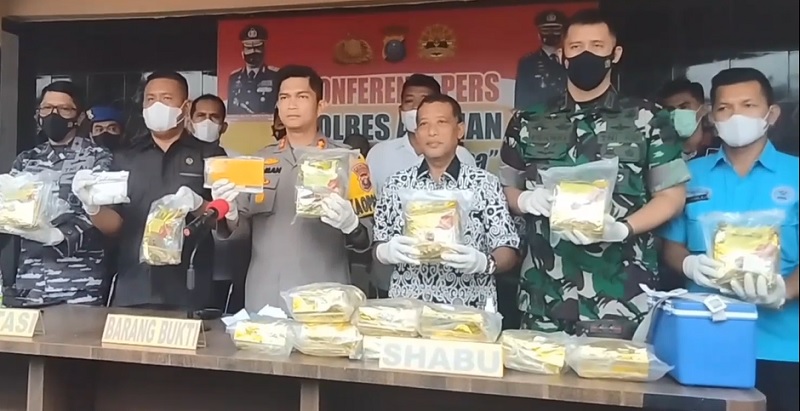 2 Pelaku yang Selundupkan 15 Kg Sabu di Asahan Ditangkap Polisi