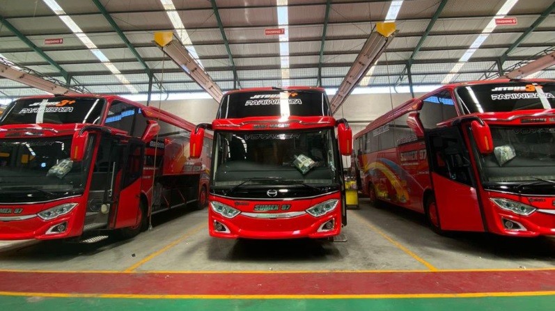 Tambah Armada, PO Bus Sumatera Ini Gunakan Sasis Baru Hino R260 