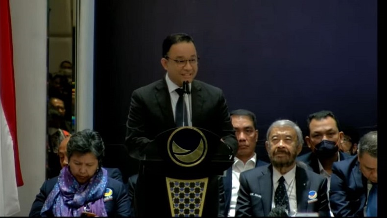 Surya Paloh Deklarasikan Anies Baswedan Capres 2024