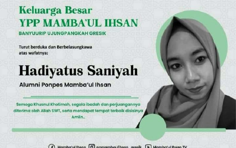 Kisah Tsaniah, Gadis Pesantren Asal Gresik yang Tewas dalam Tragedi Kanjuruhan