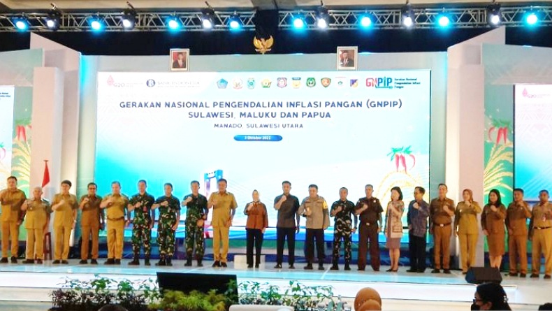 Kendalikan Inflasi, BI dan Pemprov Sulut Luncurkan GNPIP Sulampua di Manado